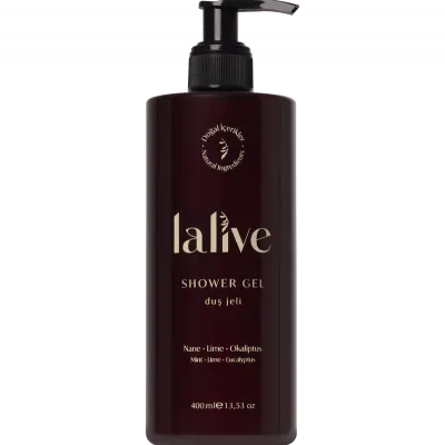 Lalive Doğal Duş Jeli – Lime & Nane & Okaliptüs