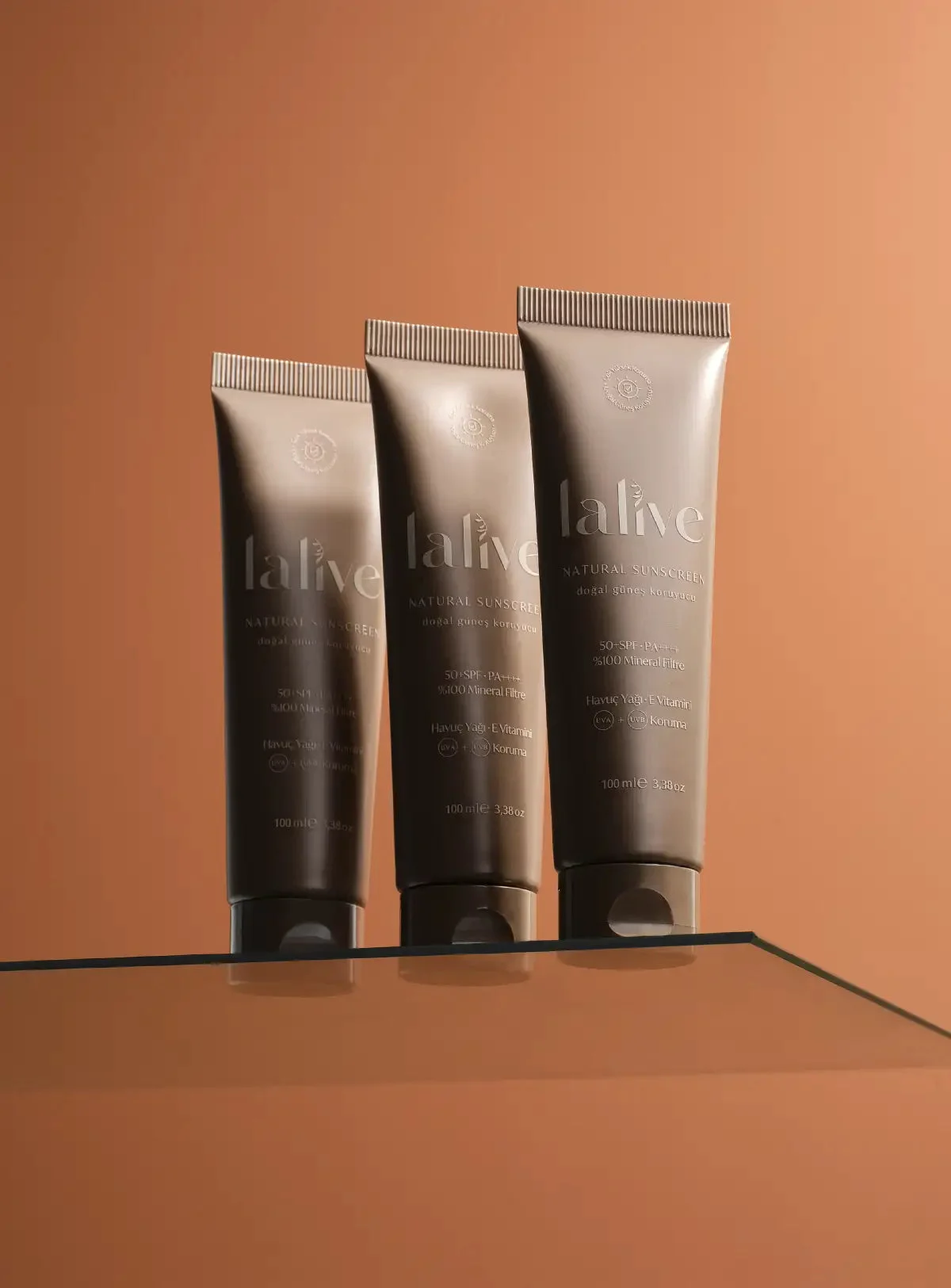 Lalive Mineral Filtre Güneş Kremi %100 Doğal 50 SPF 2