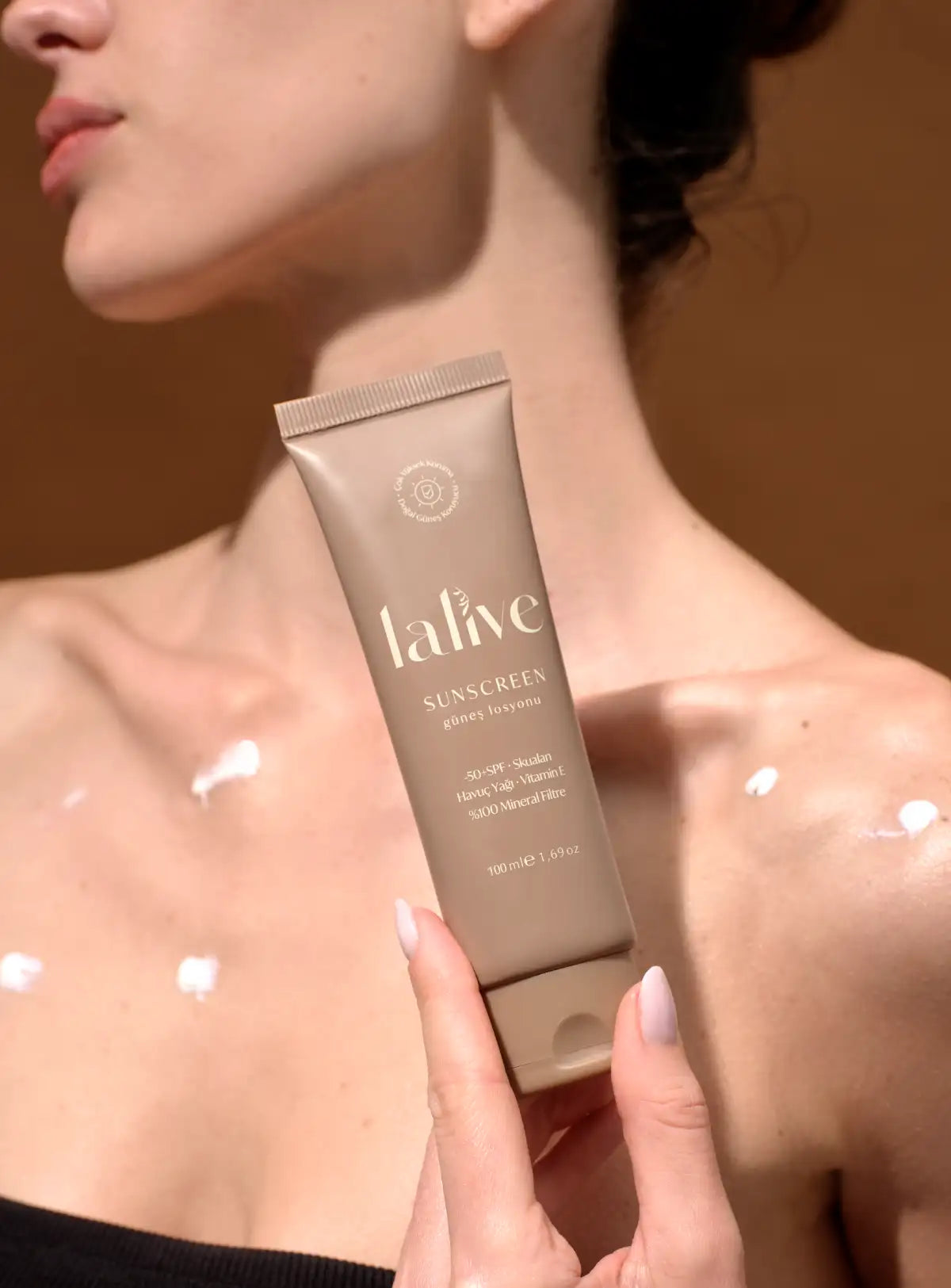 Lalive Mineral Filtre Güneş Kremi %100 Doğal 50 SPF 5