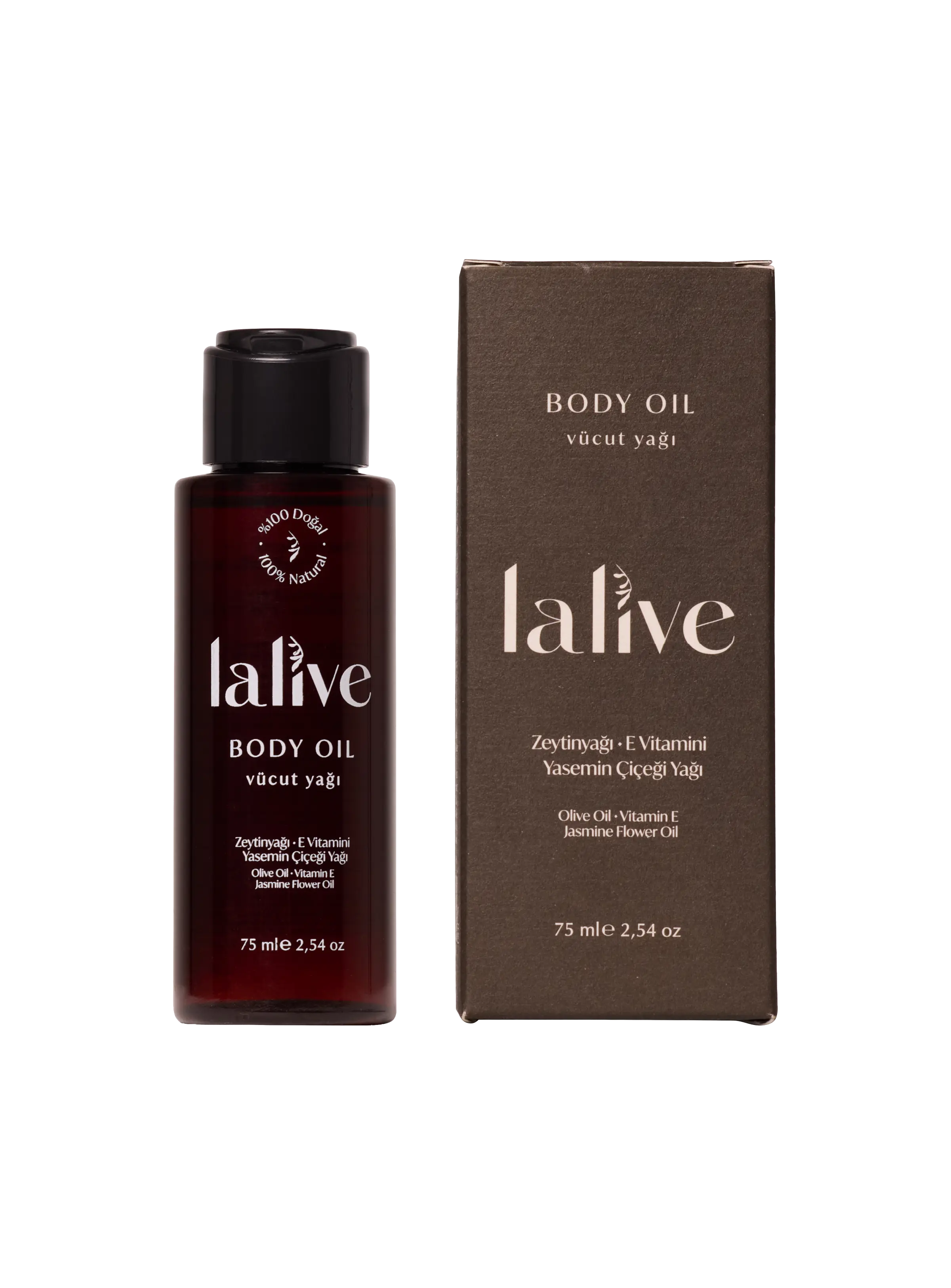 Lalive Seyahat Boy Vücut Yağı 75 Ml 5