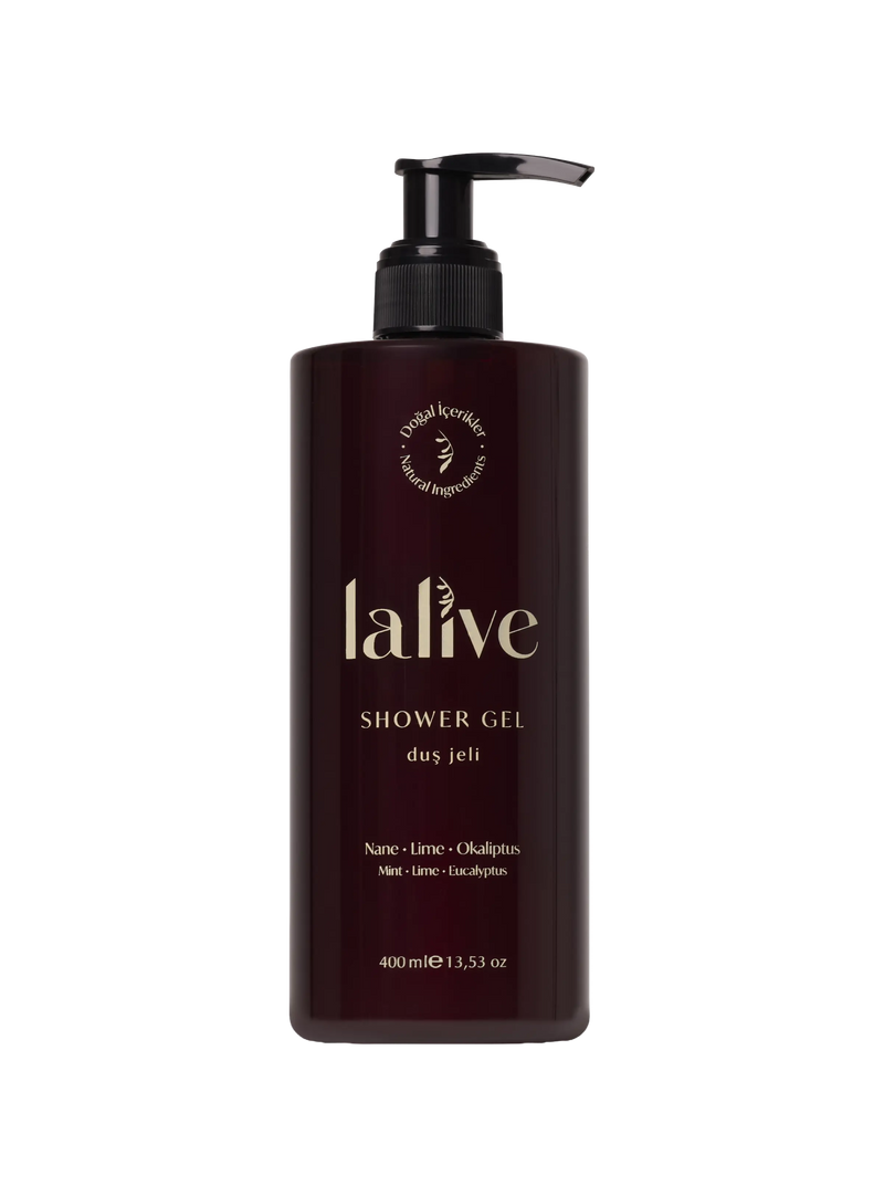 Lalive Doğal Duş Jeli – Lime & Nane & Okaliptüs